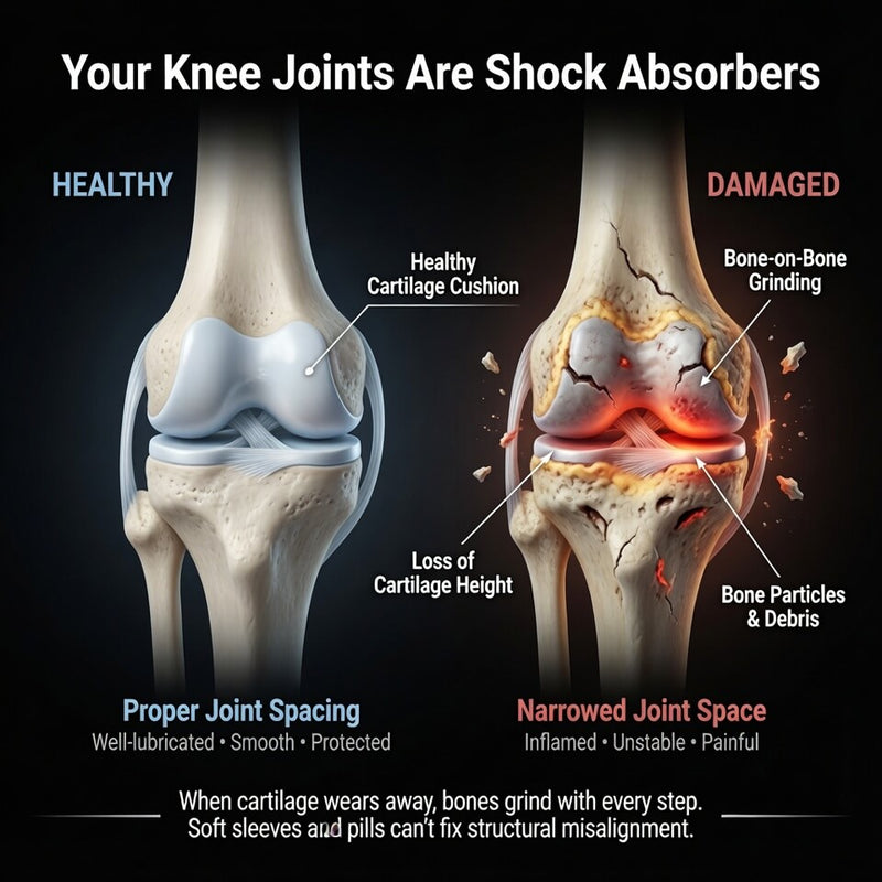 If You Want Total Knee Relief That Stays... You Must Lock Your Bones Into Native Alignment